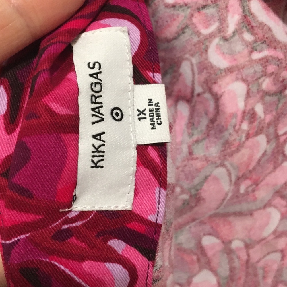 Mum Floral Scallop Back Blouse - Kika Vargas x Target Pink - Picture 12 of 13